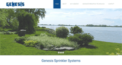 Desktop Screenshot of genesissprinklersystems.com